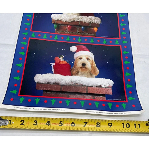 Vintage Classic Clings Window Clings Cat & Dog Pet Photography 1997 New - Picture 9 of 9